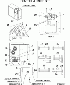 FDC100VN/B CONTROL AND PARTS SET