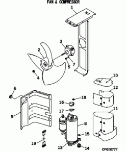 FDC100VN/C FAN AND COMPRESSOR