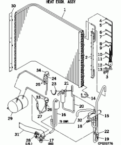FDC100VN/C HEAT EXCH. ASSY