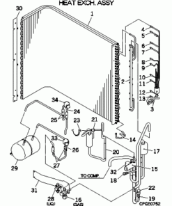 FDC125VN/B HEAT EXCH. ASSY