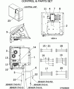 FDC140VN CONTROL AND PARTS SET