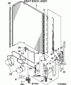 FDC200VS HEAT EXCH. ASSY