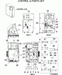 FDC224KXE6 CONTROL AND PARTS SET