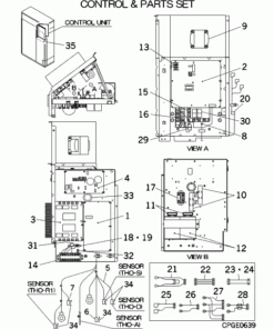 FDC250VS CONTROL AND PARTS SET