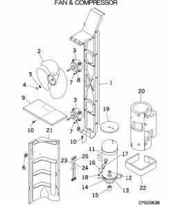 FDC250VS FAN AND COMPRESSOR