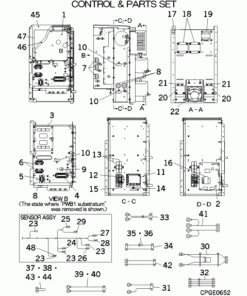 FDC280KXRE6 CONTROL AND PARTS SET