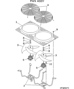 FDC560KXRE6-K FAN ASSY
