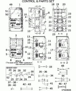 FDC680KXRE6 CONTROL AND PARTS SET