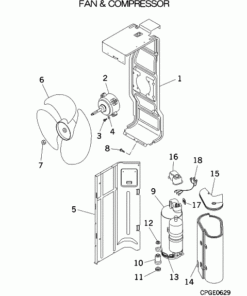 FDC71VN FAN AND COMPRESSOR