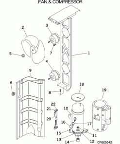 FDCA140HKXEN4R FAN AND COMPRESSOR