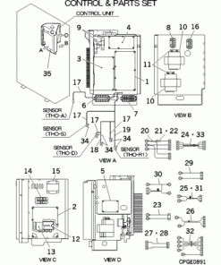 FDCA160VSA/1 CONTROL AND PARTS SET