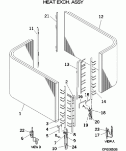FDCA450HKXRE4BR HEAT EXCH. ASSY