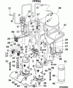 FDCA504HKXE4BR PIPING