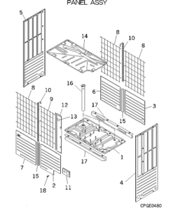 FDCA680HKXRE4A PANEL ASSY