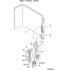 FDCVA151HENR HEAT EXCH. ASSY