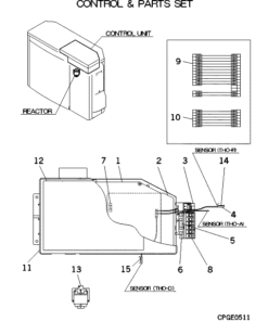 FDCVA251HENR CONTROL AND PARTS SET