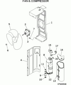 FDCVA302HENR FAN AND COMPRESSOR