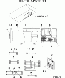 FDE112KXE6D CONTROL AND PARTS SET
