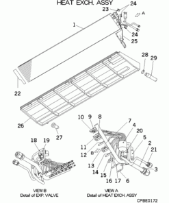 FDE112KXE6D HEAT EXCH. ASSY