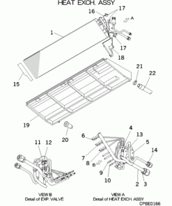 FDE36KXE6D HEAT EXCH. ASSY
