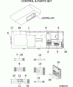 FDE56KXE6D CONTROL AND PARTS SET