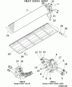 FDE56KXE6D HEAT EXCH. ASSY