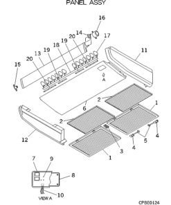 FDENA201R PANEL ASSY