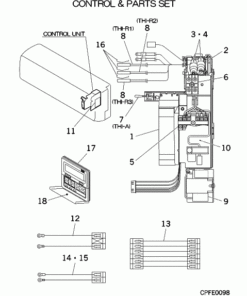 FDK56KXE6 CONTROL AND PARTS SET