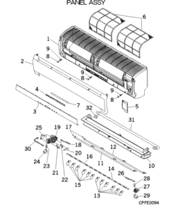 FDK71KXE6 PANEL ASSY