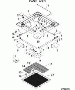 FDT160KXE6 PANEL ASSY