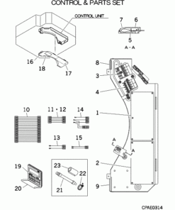 FDT36KXE6D CONTROL AND PARTS SET