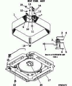 FDT50VF/1 HEAT EXCH. ASSY