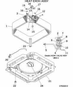FDT56KXE6D HEAT EXCH. ASSY