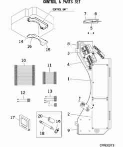 FDT71VF/1 CONTROL AND PARTS SET