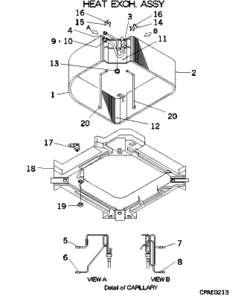 FDTA151 HEAT EXCH. ASSY