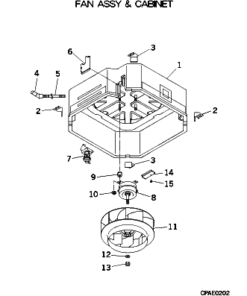 FDTA301 FAN ASSY AND CABINET