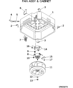 FDTA501R FAN ASSY AND CABINET