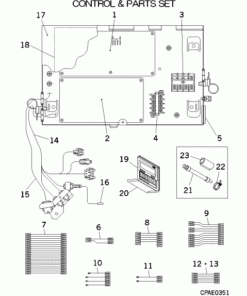 FDTC25VD CONTROL AND PARTS SET