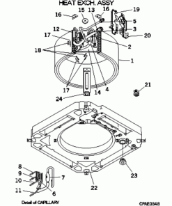 FDTC45KXE6F HEAT EXCH. ASSY