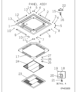 FDTN308H PANEL ASSY