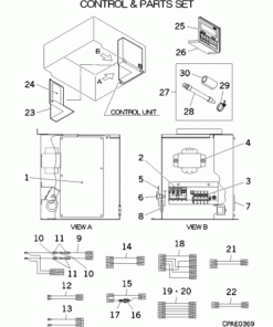 FDTQ28KXE6D CONTROL AND PARTS SET