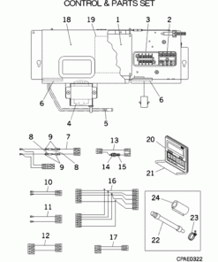 FDTW112KXE6D CONTROL AND PARTS SET