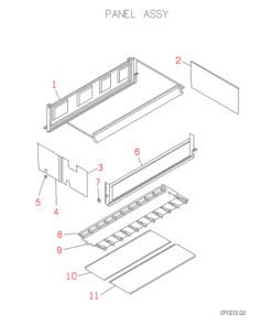 FDU1008-A PANEL ASSY