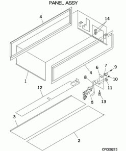 FDU112KXE6 PANEL ASSY