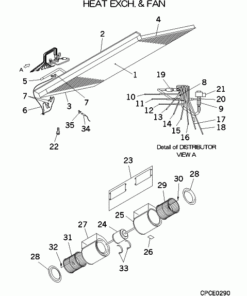 FDU1800FKXE6D HEAT EXCH. AND FAN