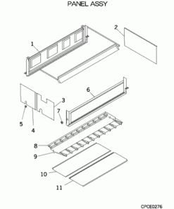 FDU224KXE6 PANEL ASSY