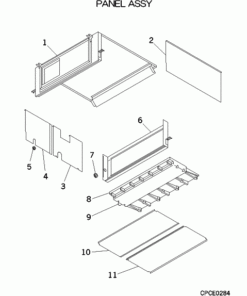FDU500FKXE6D PANEL ASSY