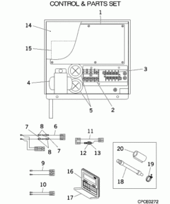 FDU71KXE6D/1 CONTROL AND PARTS SET
