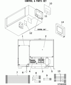 FDUA100VF/1 CONTROL AND PARTS SET