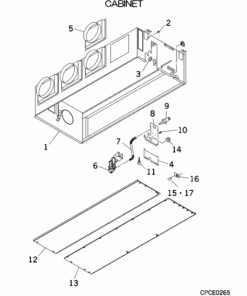 FDUM112KXE6D CABINET ASSY